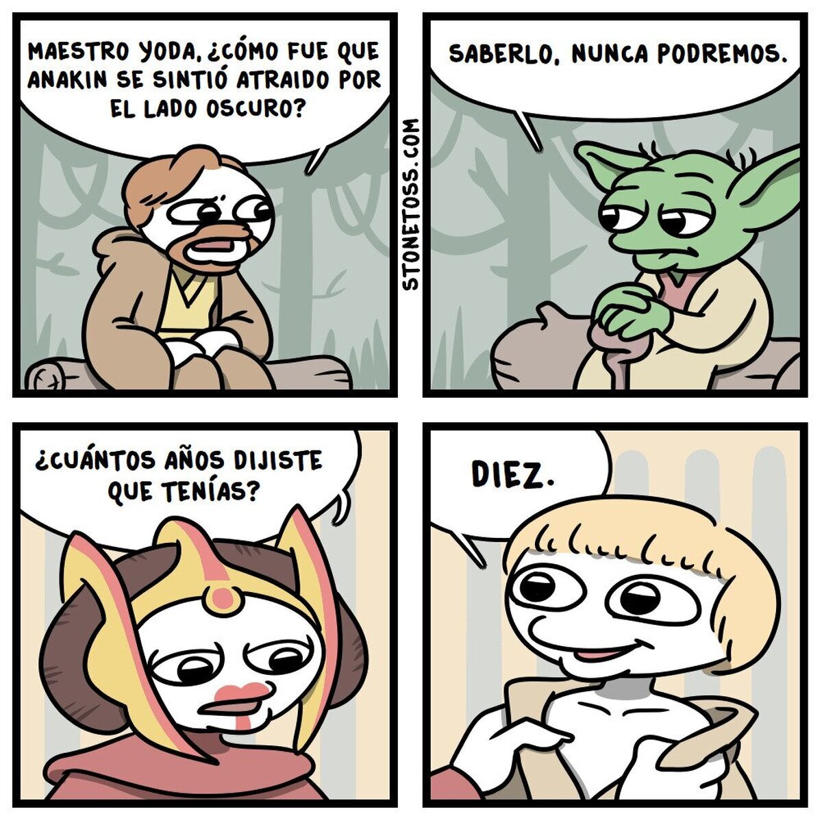 ¿Y si Padme fue su primera corrupción?