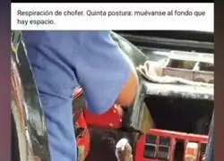 El chofer es fan de Demon Slayer