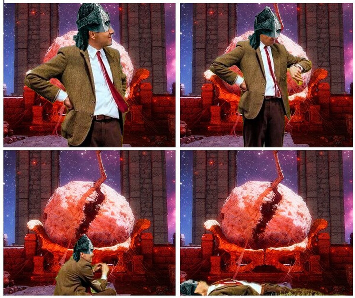 Aquí esperando a que se abra esa cosa