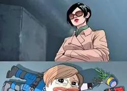 Cuando conocemos a Ada en el RE2