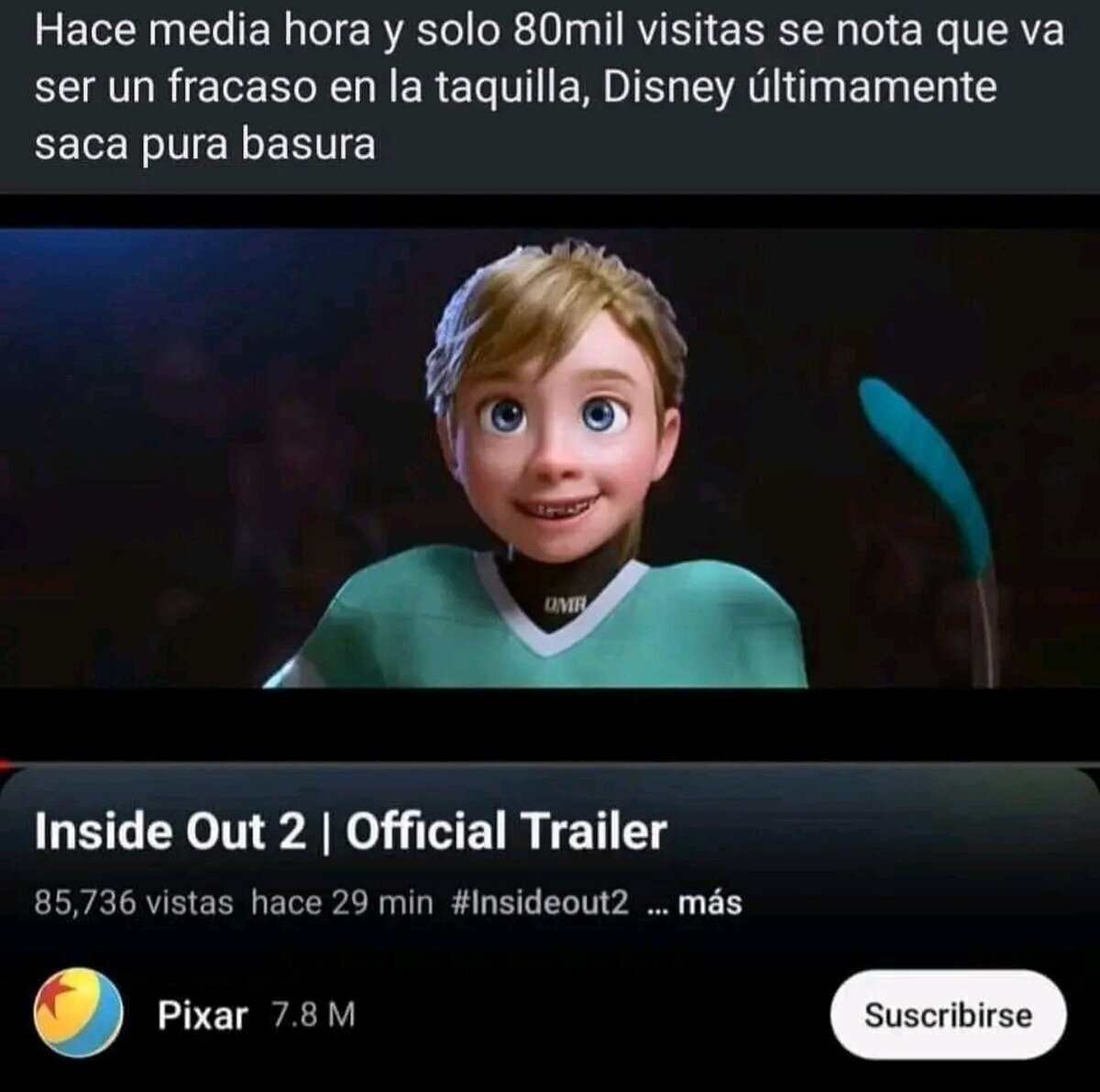 Los comentarios siempre estan llenos de expertos