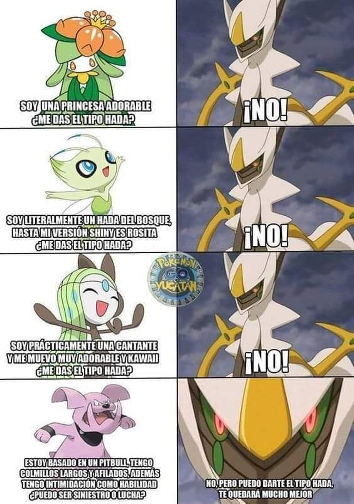 Arceus y sus formas inteligentes de hacer las cosas