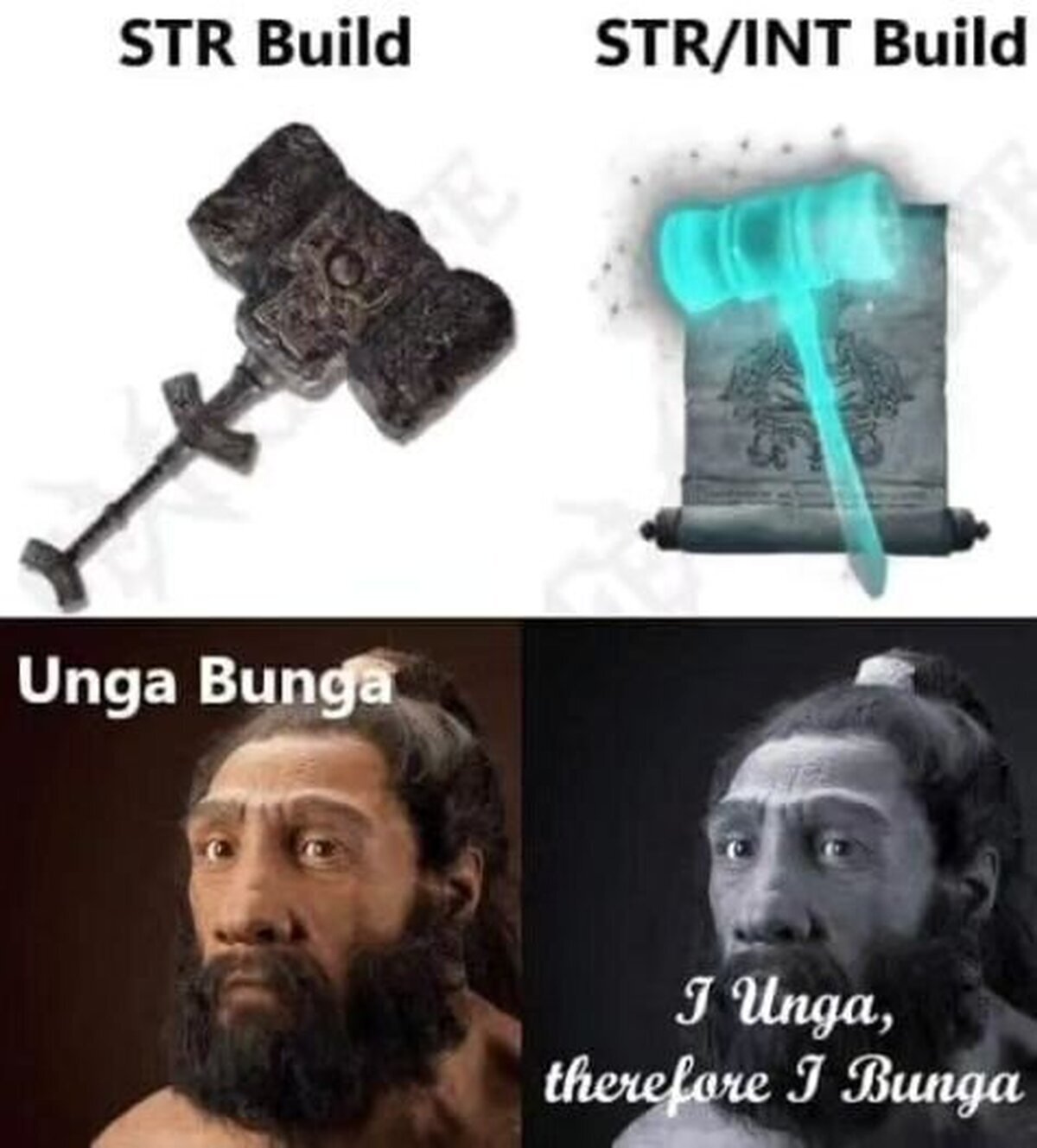 Unga, luego bunga.