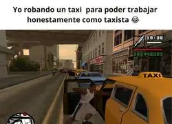 La vida honrada de un taxista