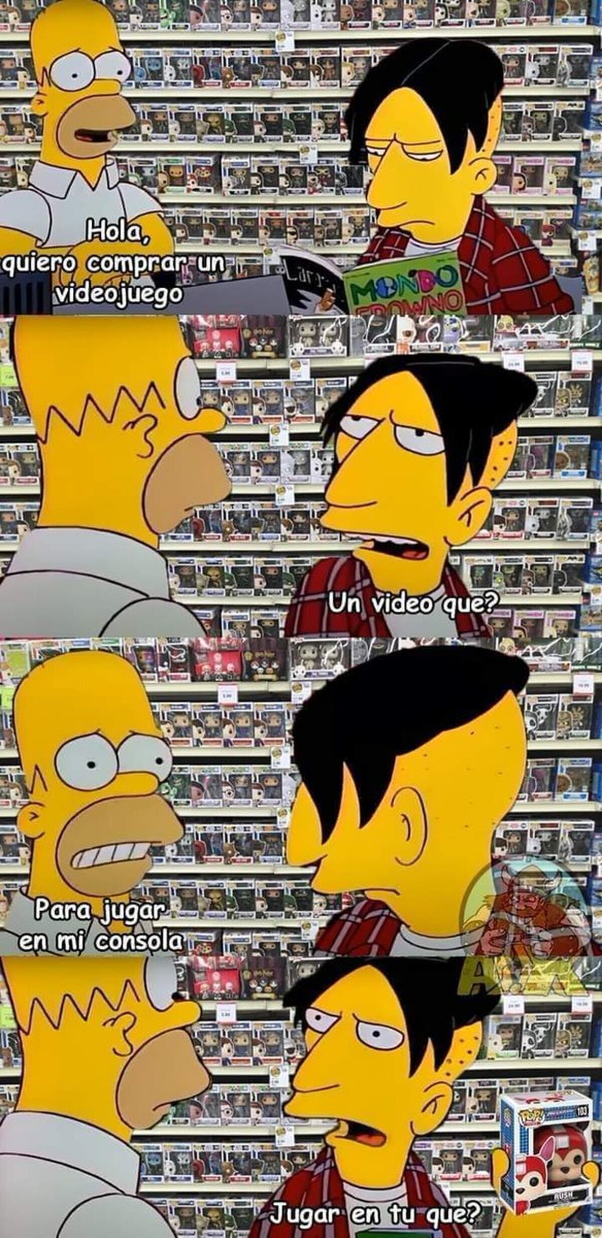 No juegos, solo funkos.