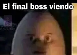 Poni&eacute;ndose OP para el jefe