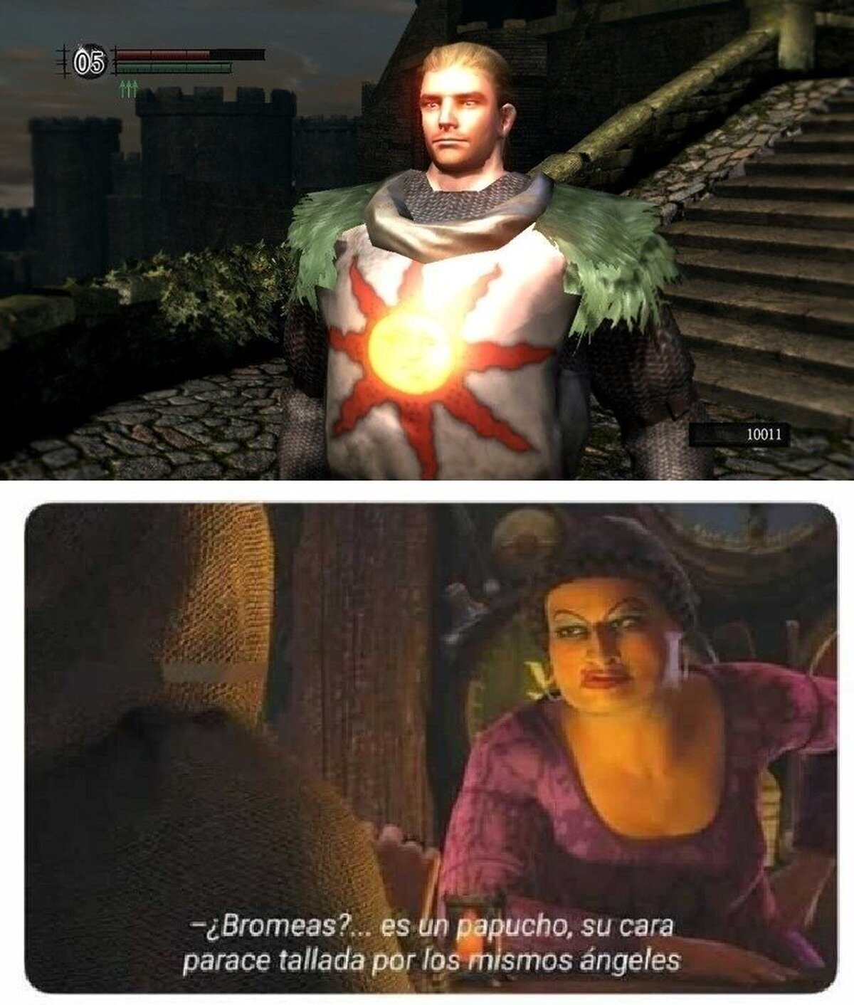 Solaire bajo la máscara