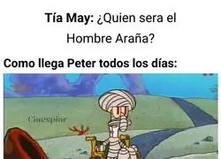 Cero sospechas con Peter