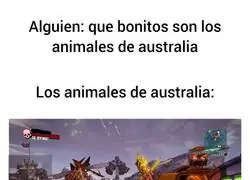 Australia es como el cuaderno borrador de Dios