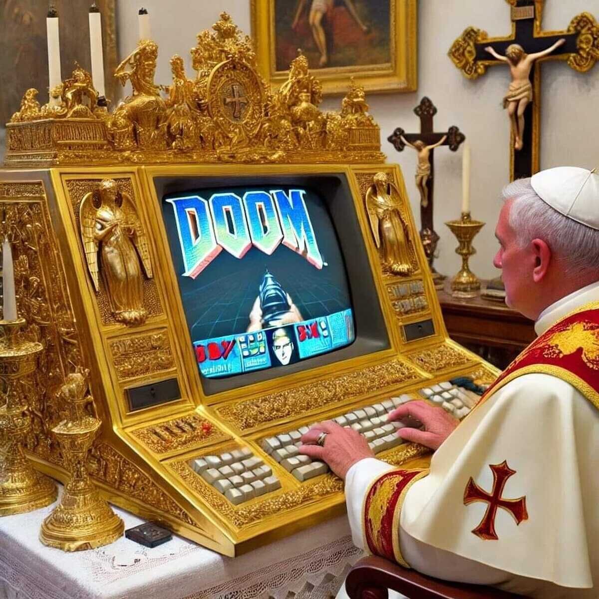 Nah, hermano. El Doom corre en cualquier cosa.