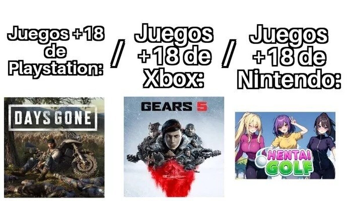 Juegos +18 de consolas