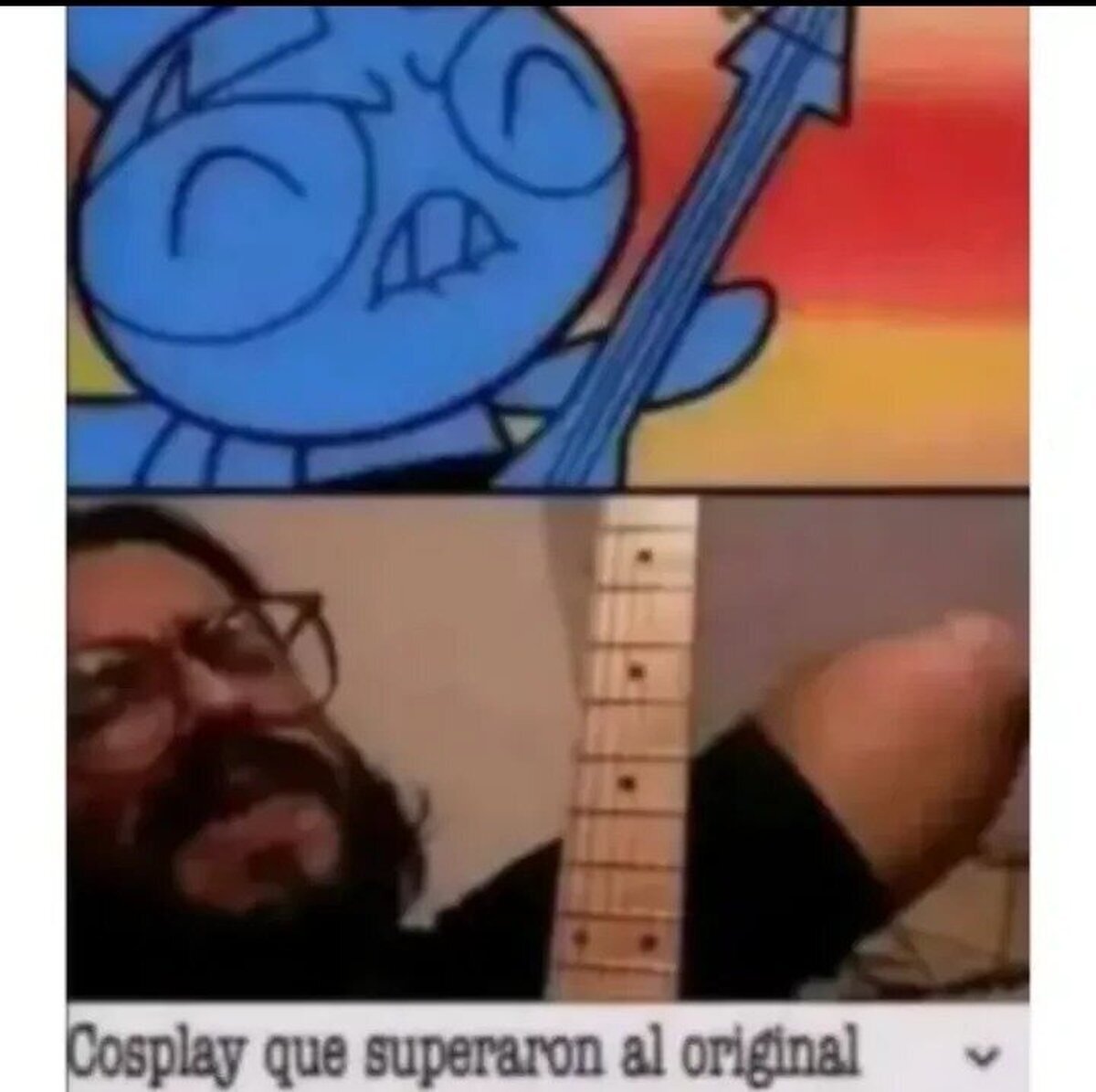 Se lo toma con humor al menos