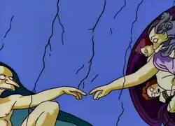 Pieza cl&aacute;sica de Los Simpsons