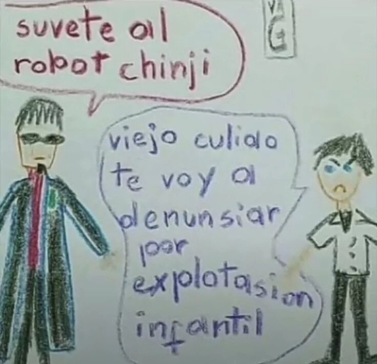 Hasta los más pequeños saben lo malvado que era Gendo