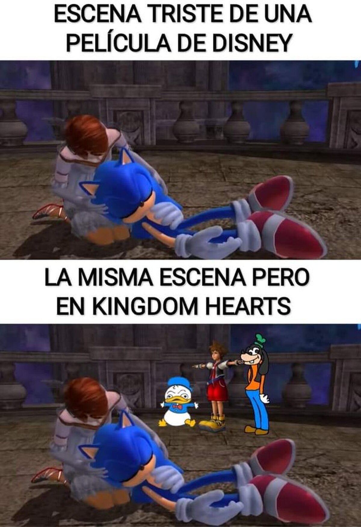 El extra&ntilde;o ambiente en Kingdom Hearts