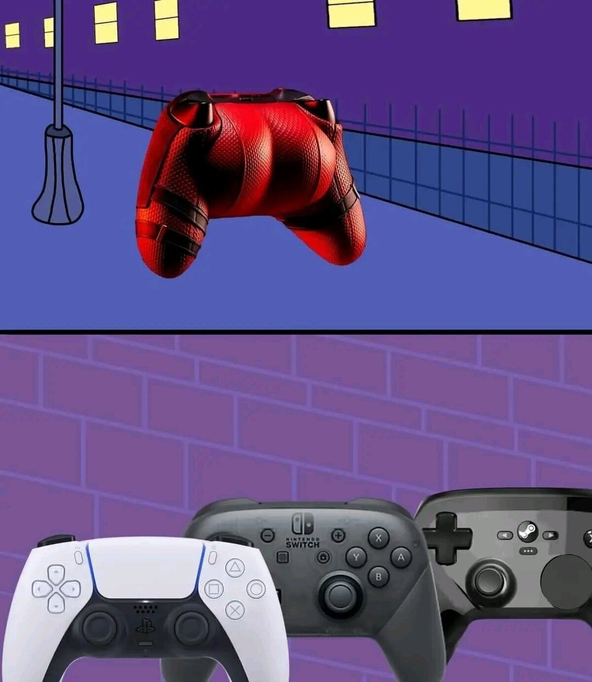 El mando más esponjoso