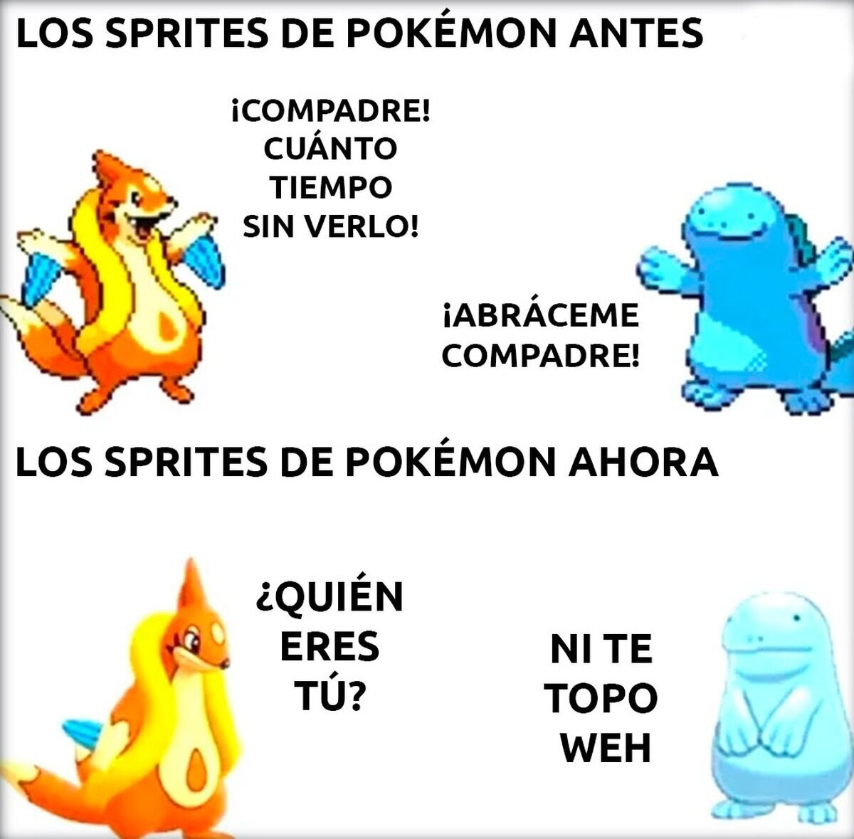 Se les ha borrado la alegria del rostro