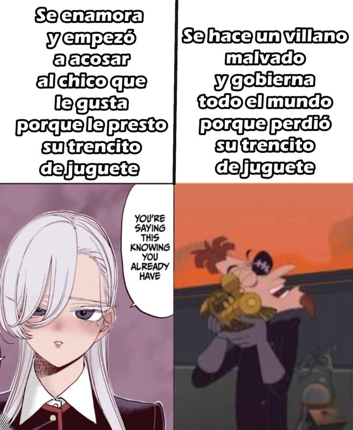 Los motivos de un villano