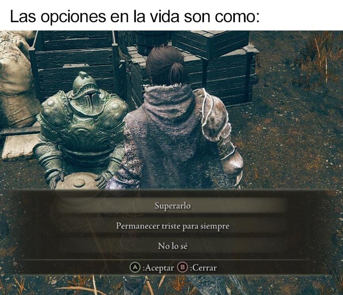¿En serio no hay más opciones?