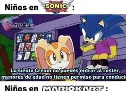 Que drama con ni&ntilde;os conduciendo