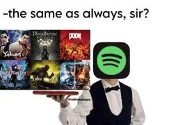 Lo mismo de siempre, se&ntilde;or Spotify