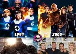 La evoluci&oacute;n de los 4 fant&aacute;sticos en el cine.