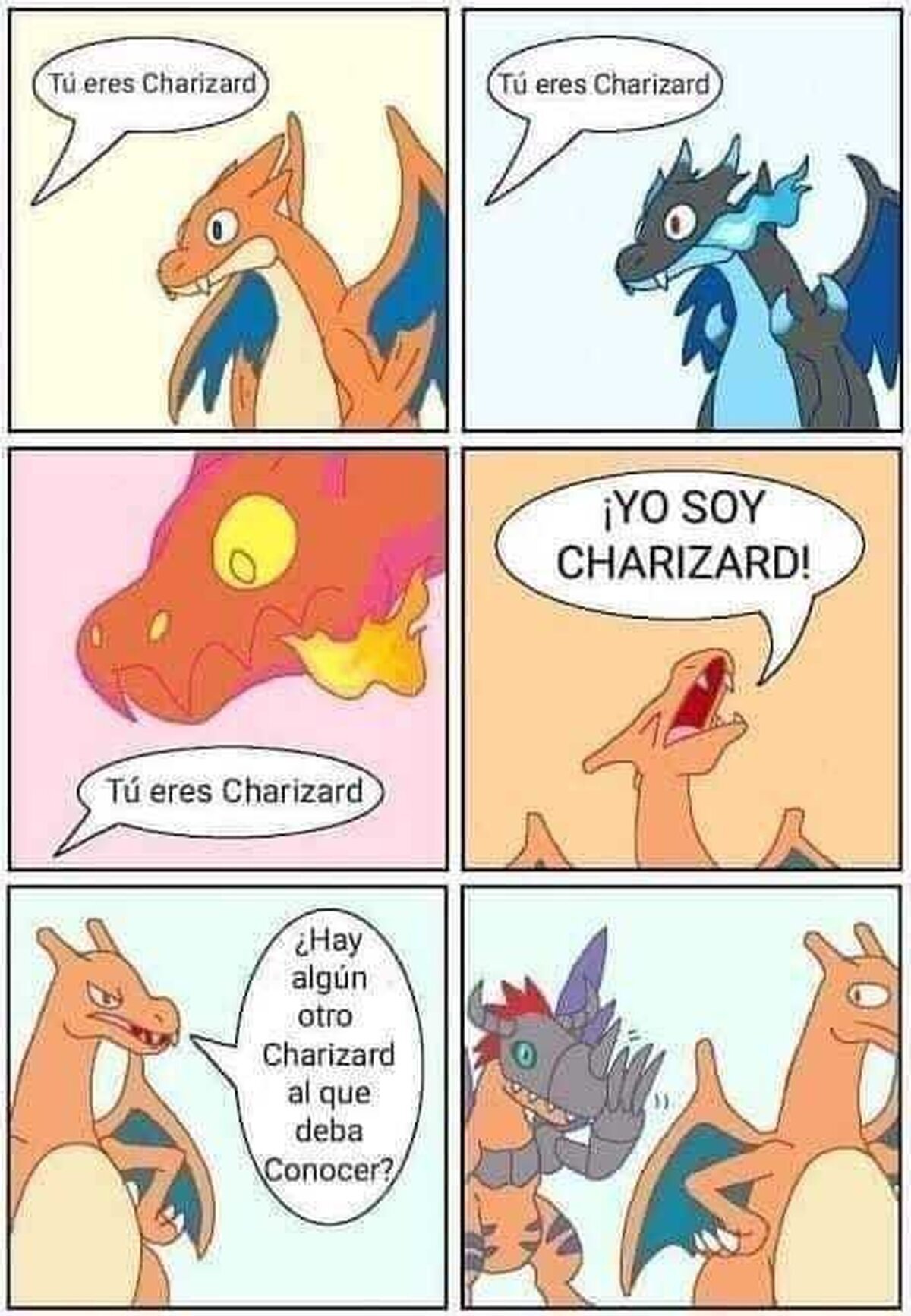 ¿Cuantos Charizards hay aquí?