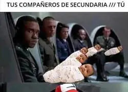 Mis compa&ntilde;eros de secundaria y yo