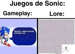 &iquest;No era sobre un erizo que correr r&aacute;pido?