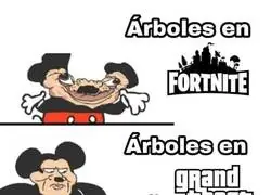 Los &aacute;rboles de los GTA