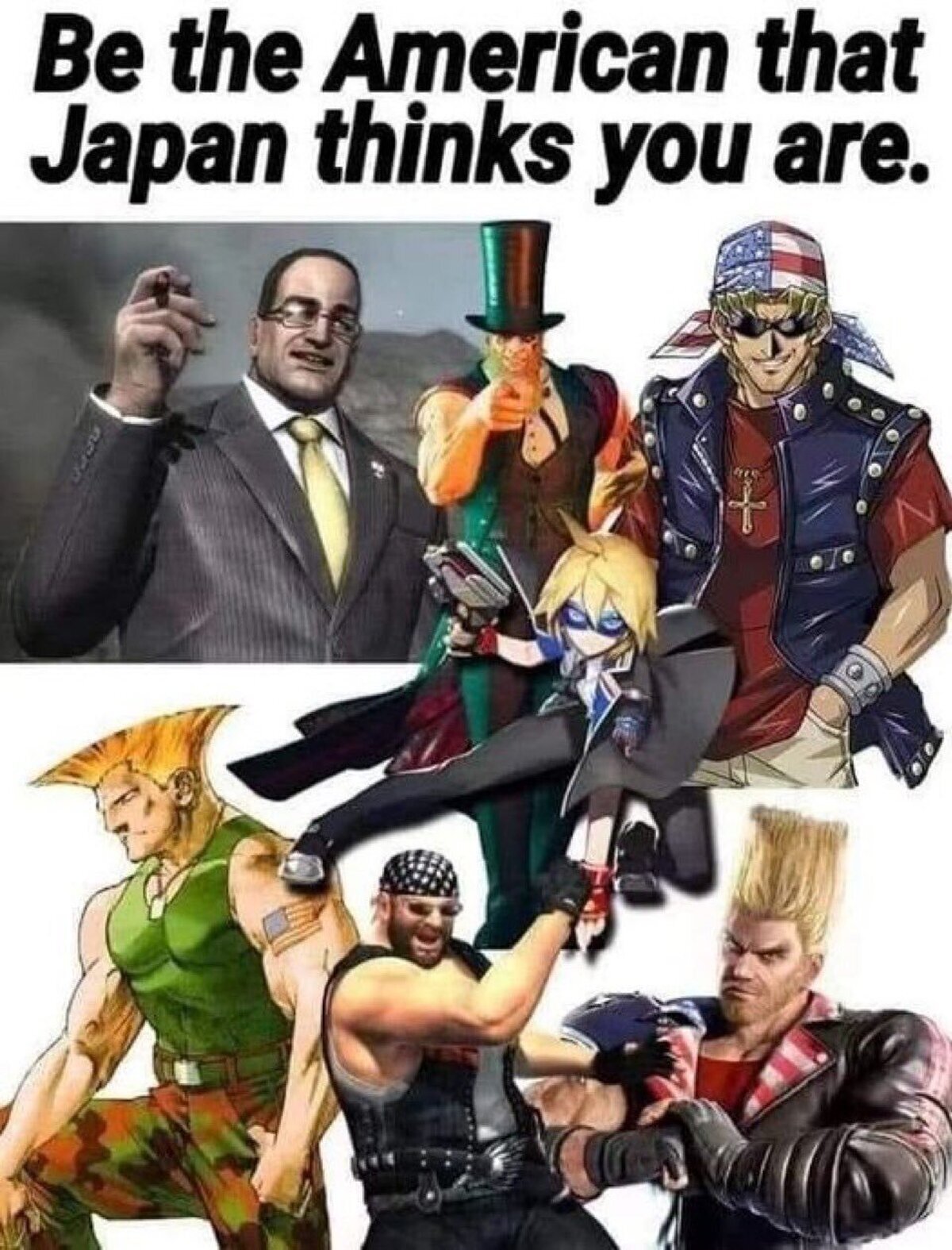 Los japoneses tiene una vision rara de los americanos