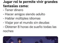 Para escapar de la readlidad