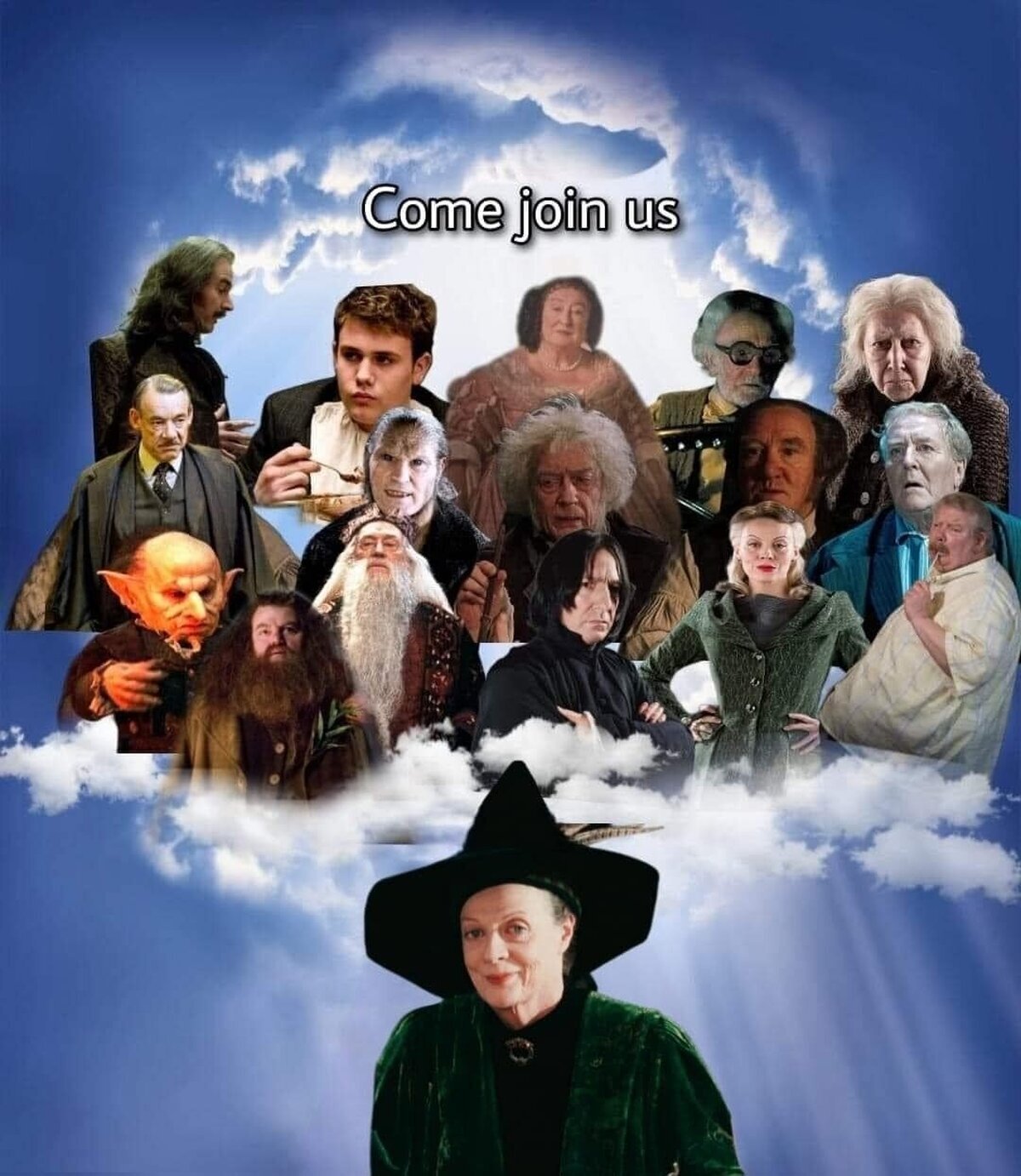 Reencuentro mágico en el cielo