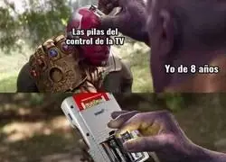 Solo hab&iacute;an un par de pilas en casa