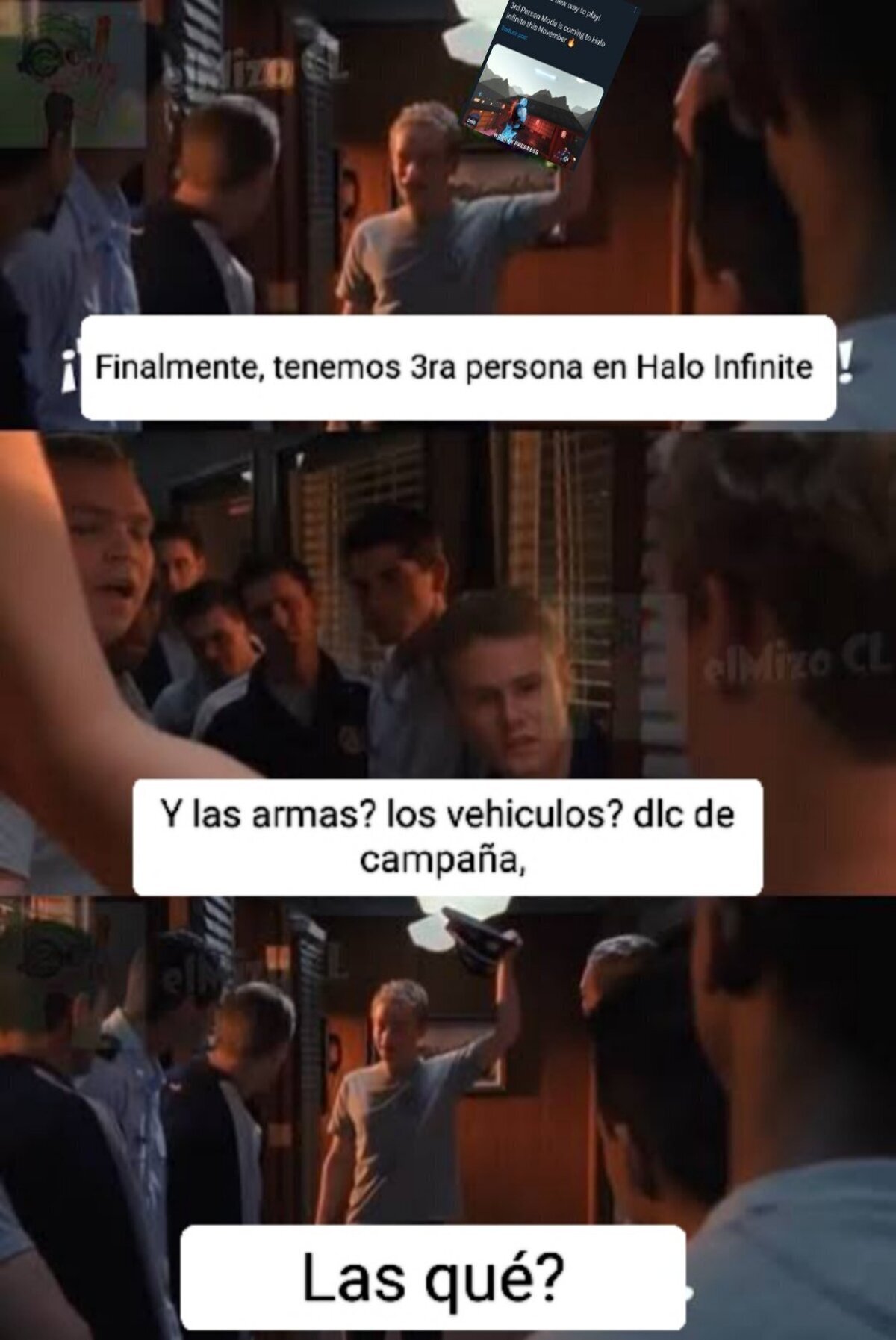 No era lo que pedíamos