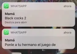 Ese no es el nombre, mam&aacute;