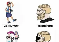 El equipo Rocket es mi favorito