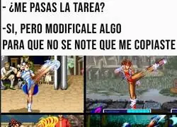 Las copias de Chun Li