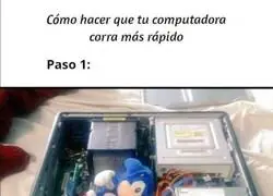 Con ayuda del Sonic