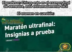 Un examen facil