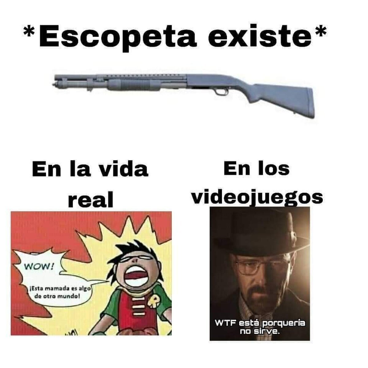 Un buen arma con una reputación terrible