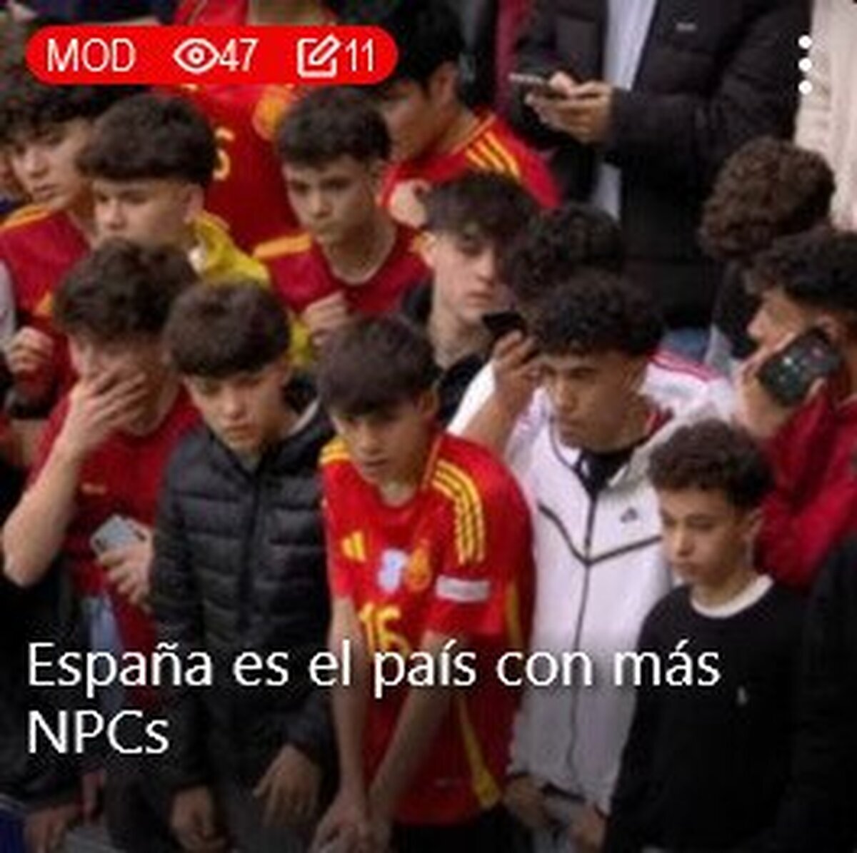 Todos con la misma skin repetida