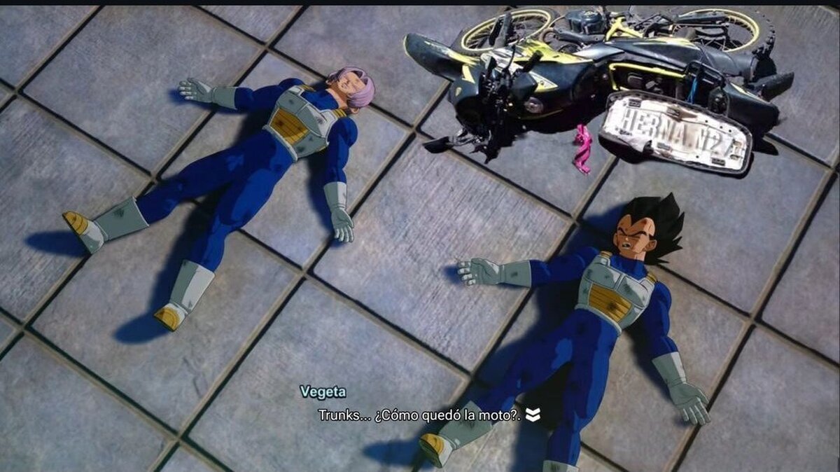 La moto de Vegeta