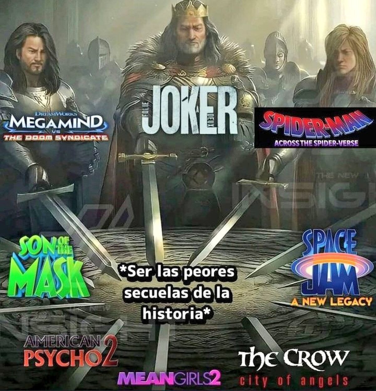 Una lista lamentablemente larga