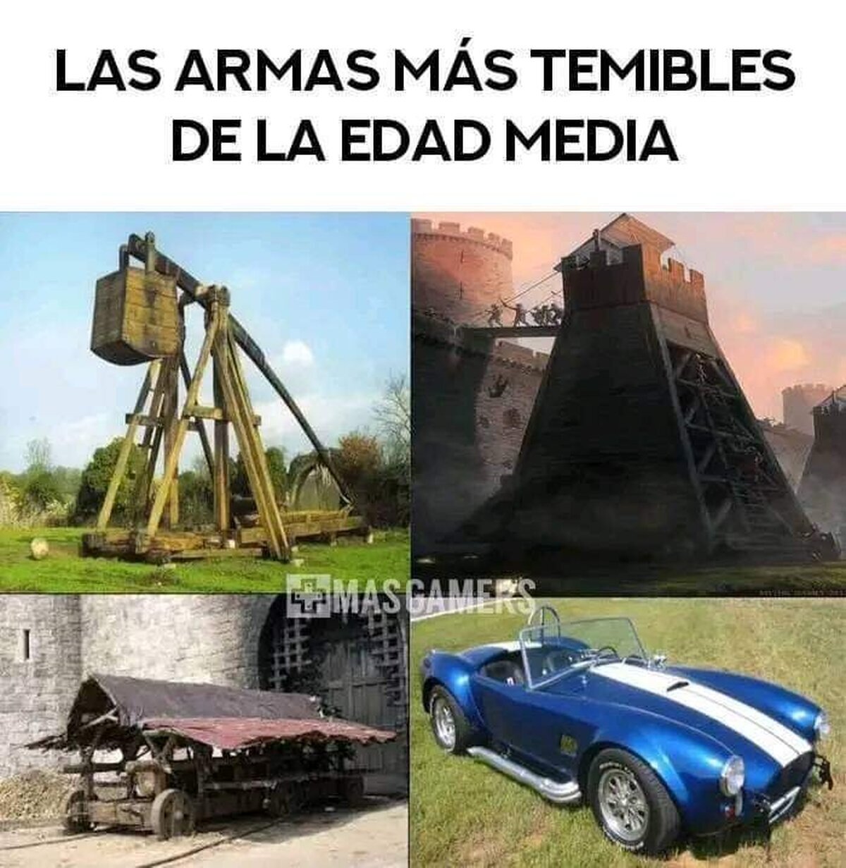 Armas temibles de la edad media