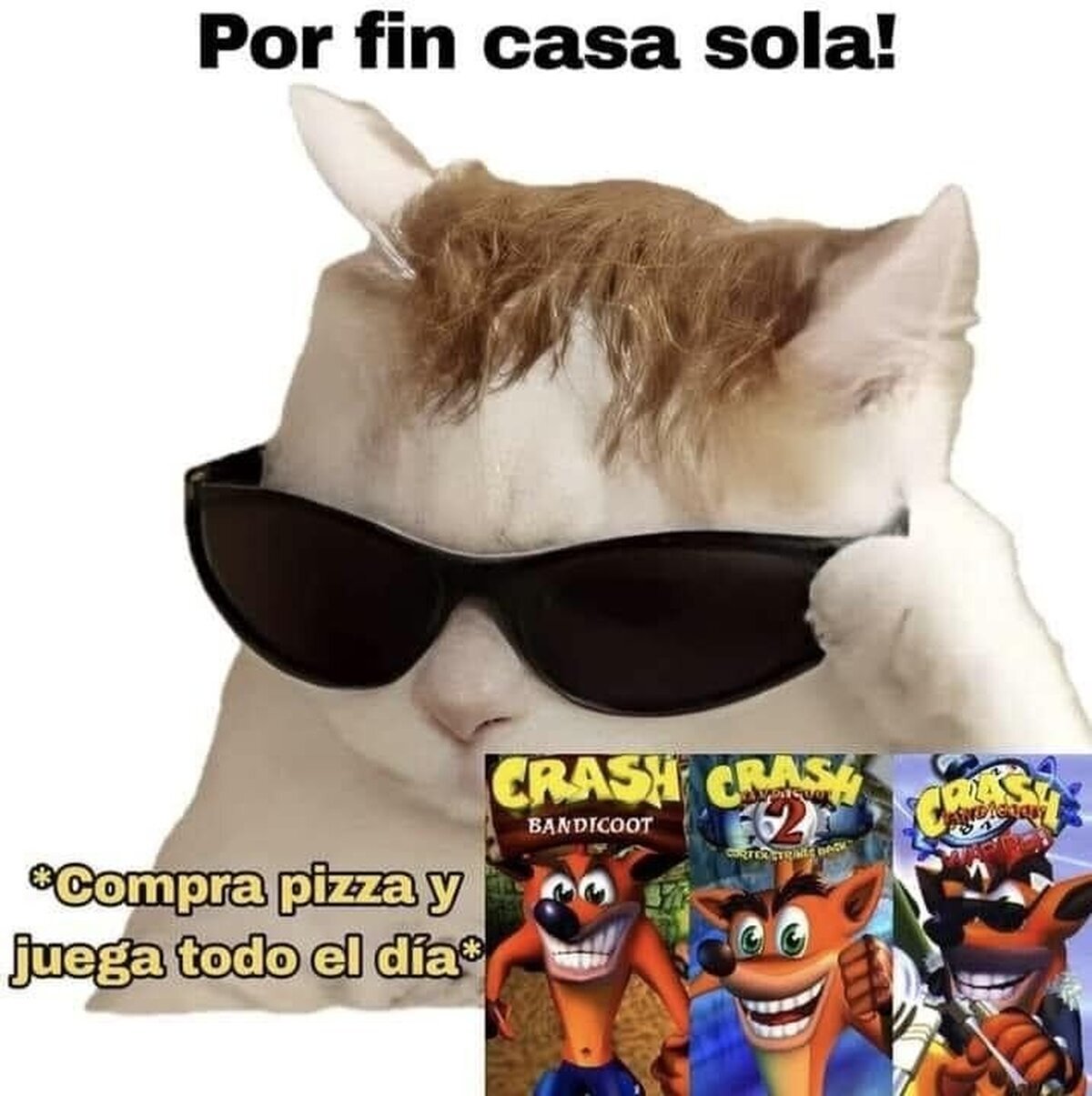 Se viene maratón de Crash
