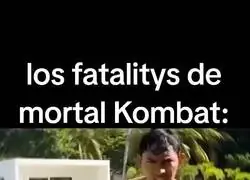Los fatalities del Mortal Kombat