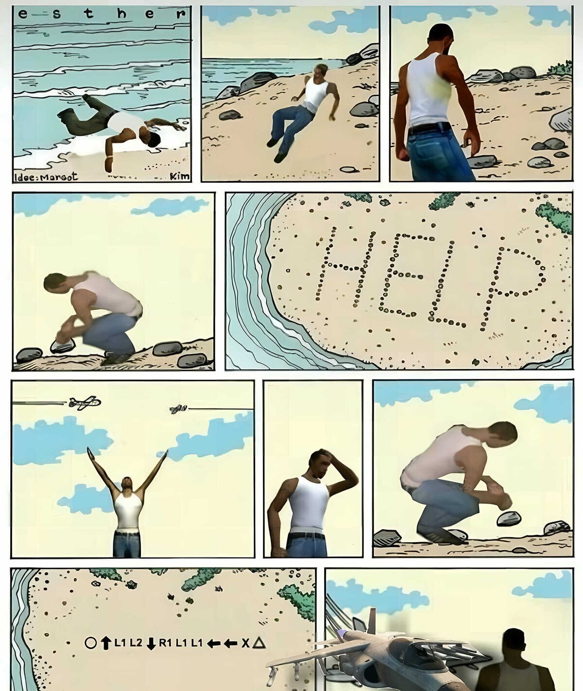 Así pide ayuda nuestro CJ