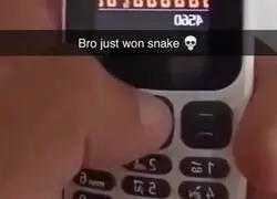 As&iacute; se ve el final de Snake en Nokia