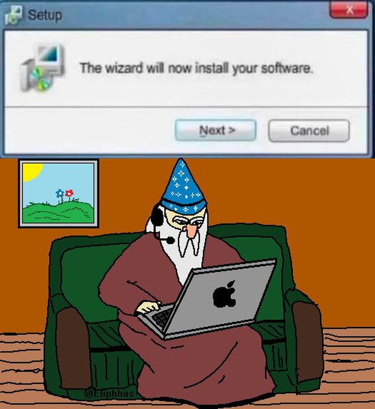 Dejad al mago hacer su trabajo